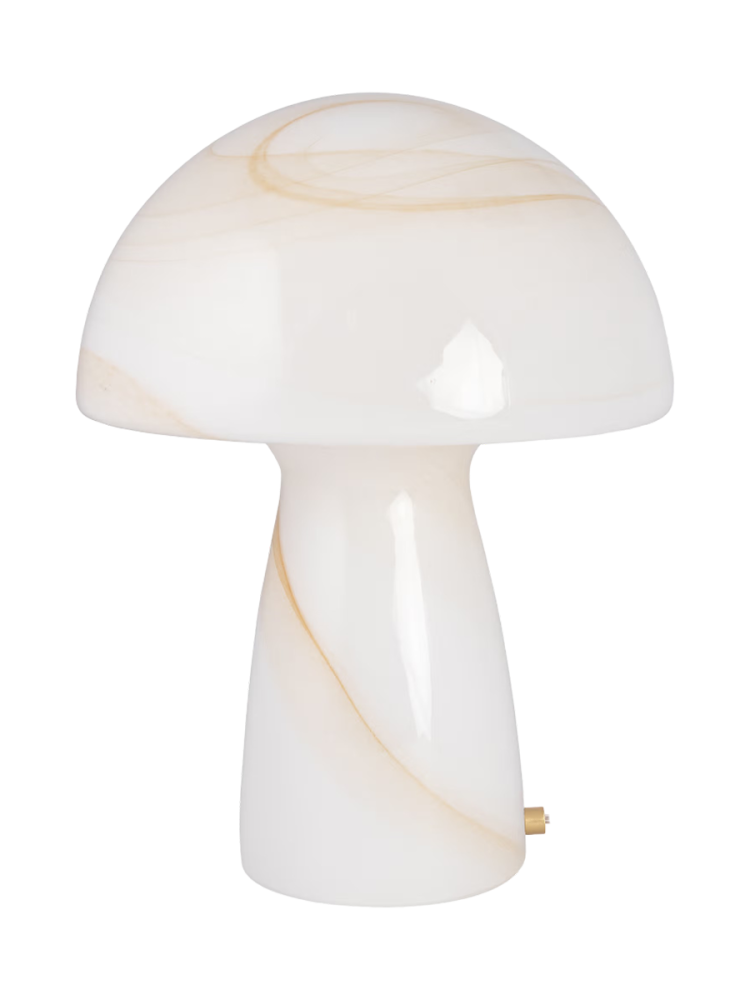 Design Tischlampe „Fungo Swirl“ aus mundgeblasenem Glas Globen Lighting