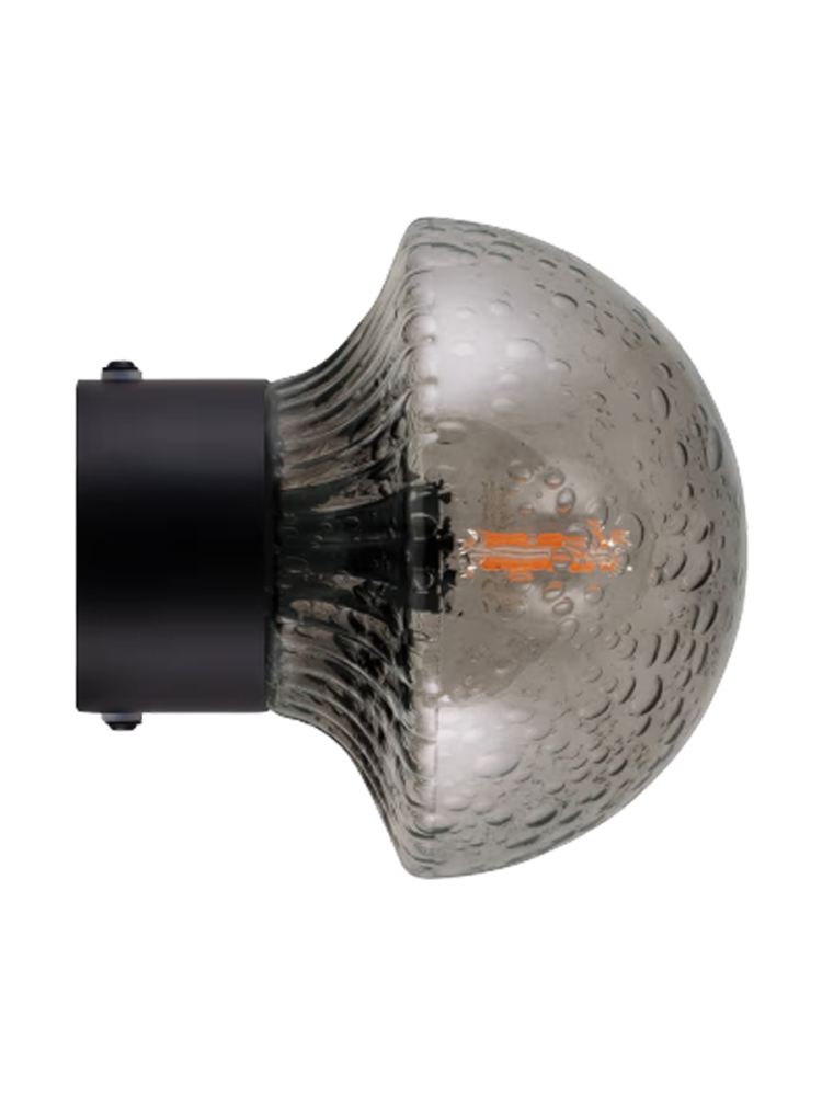 Design Wand-/Deckenlampe „Fungo“ aus mundgeblasenem Glas Globen Lighting