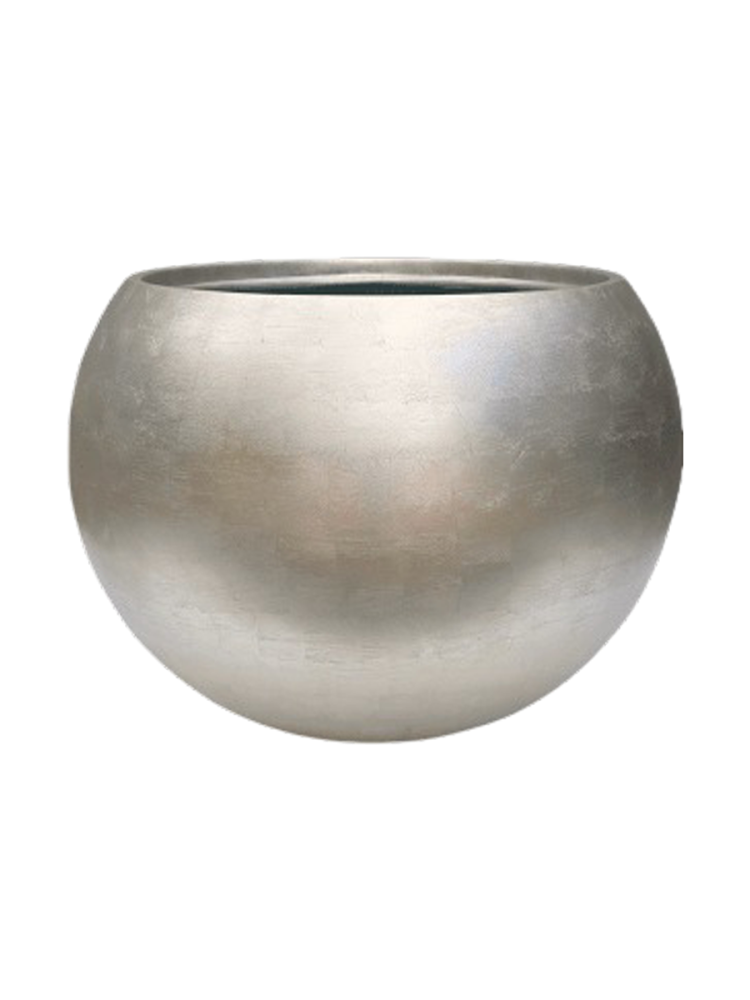 Grosser Blumentopf „Metallic Globe“, verschiedene Grössen Baq Design