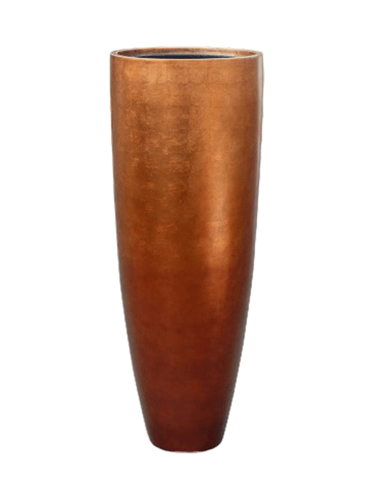 Hoher Blumentopf „Metallic Partner“, verschiedene Grössen Baq Design