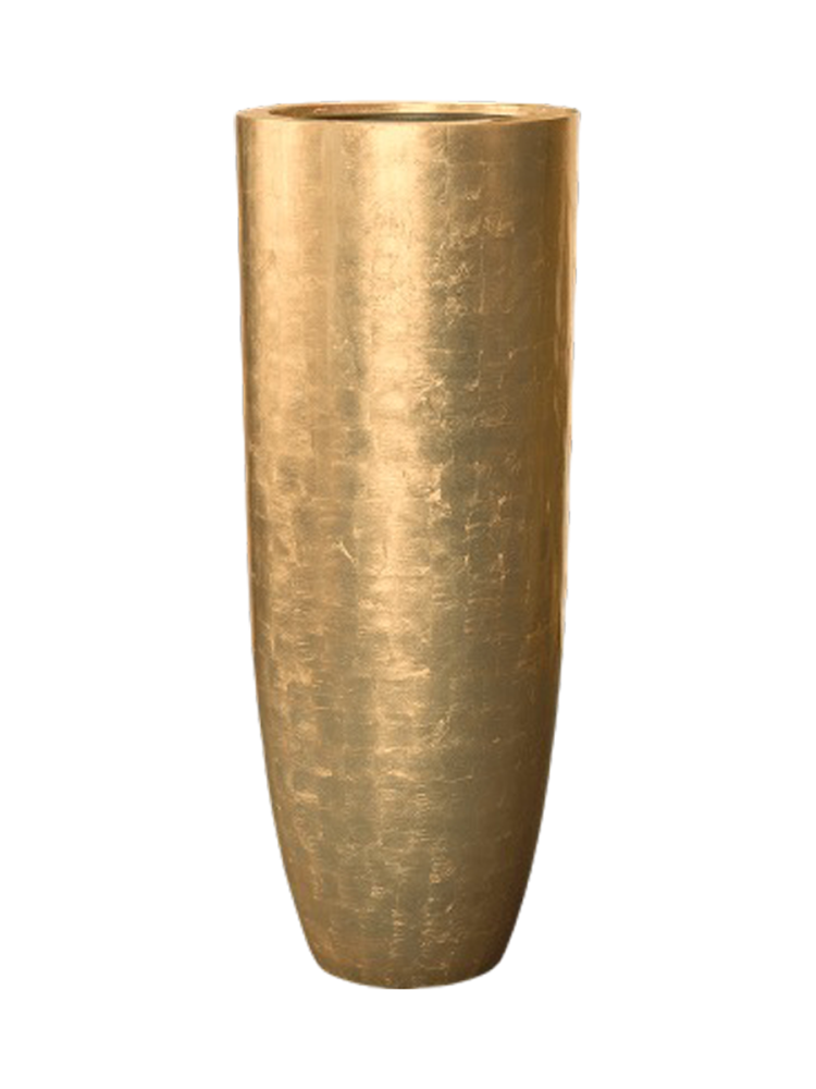 Hoher Blumentopf „Metallic Partner“, verschiedene Grössen Baq Design