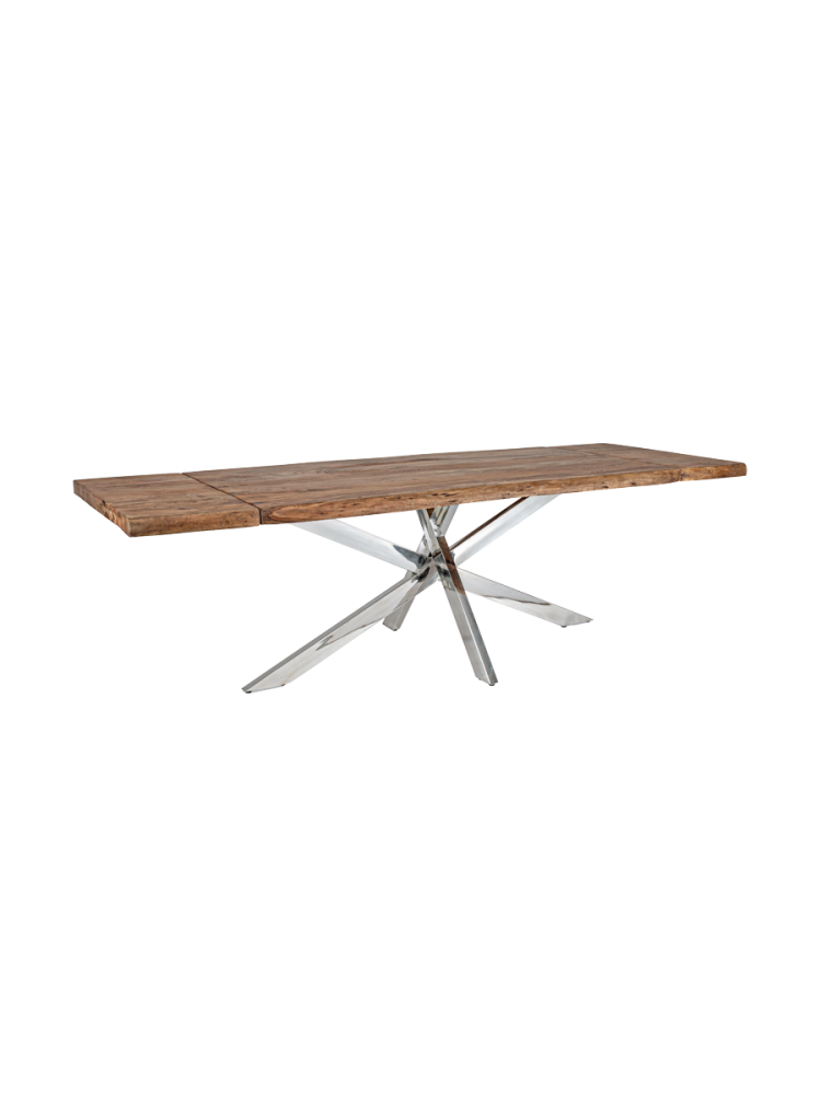 Ausziehbarer Massivholz Esstisch „Arkansas“ 180 - 260 x 90 cm Bizzotto Home Emotion