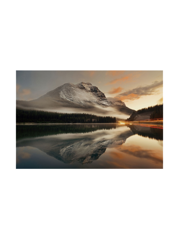 Glasbild „Mountain“ 100 x 150 cm Crea Collection