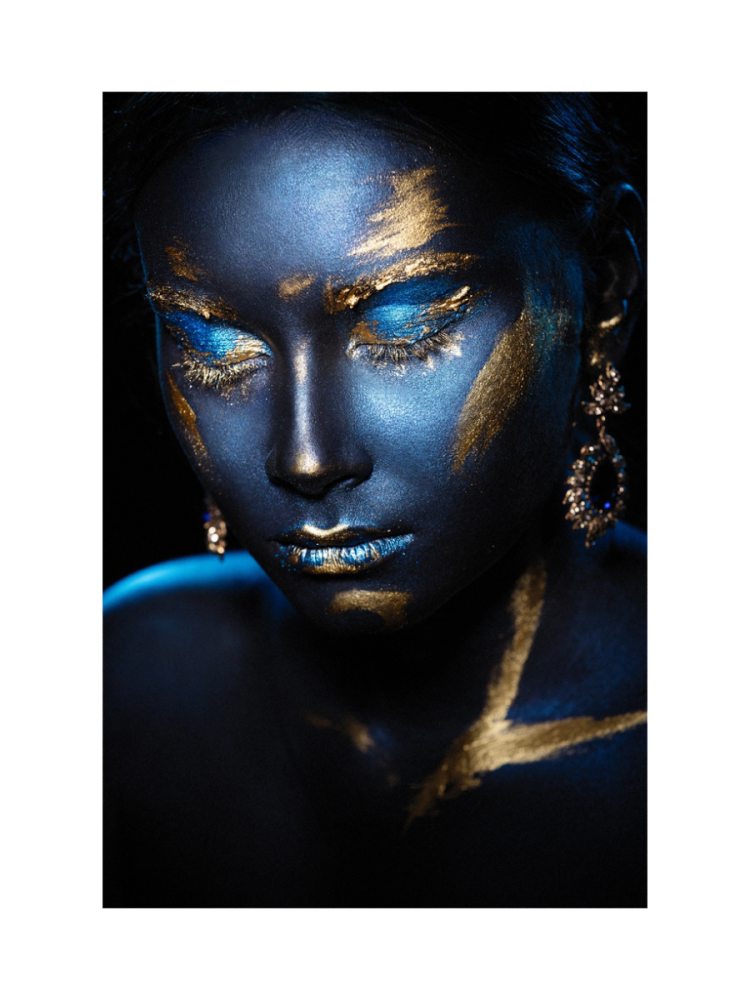 image LAND Bild Blue Eyes H: 120 cm  | Schubiger Möbel