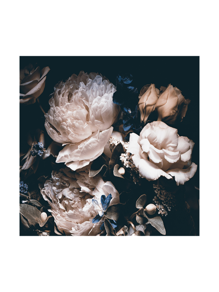 image LAND Digitaldruck auf Glas Hübsches Blumenbouquet 4  | Schubiger Möbel