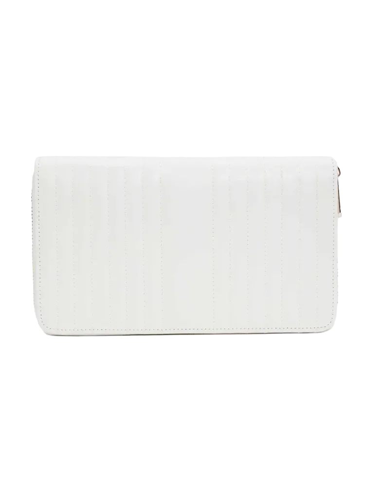Grosses Echtleder Schmuck-Etui „Portofolio Maria“ Weiss WOLF