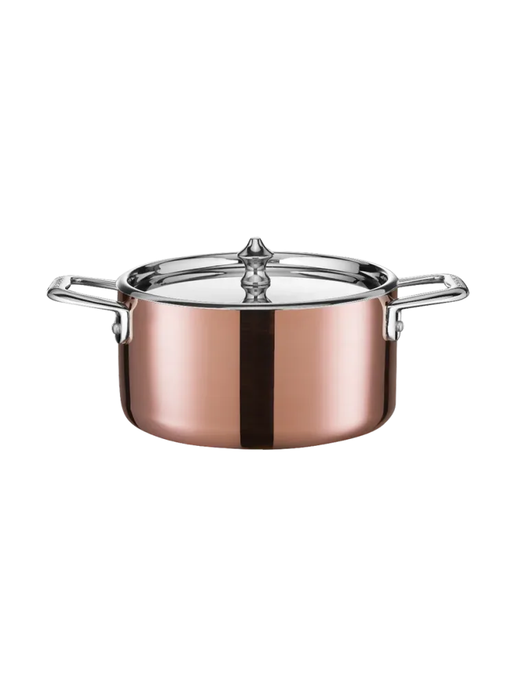 Premium Mini-Kochtopf „Maitre D’“ Kupfer, Silber SCANPAN