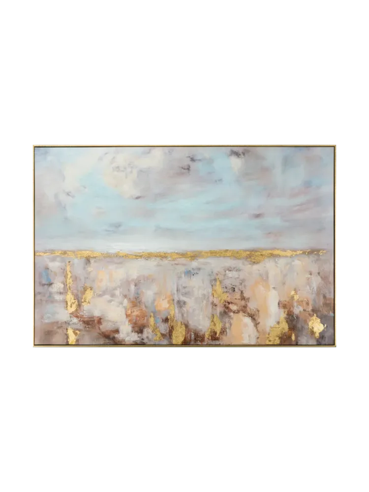 image LAND Bild mit Rahmen Goldener Horizont  | Schubiger Möbel