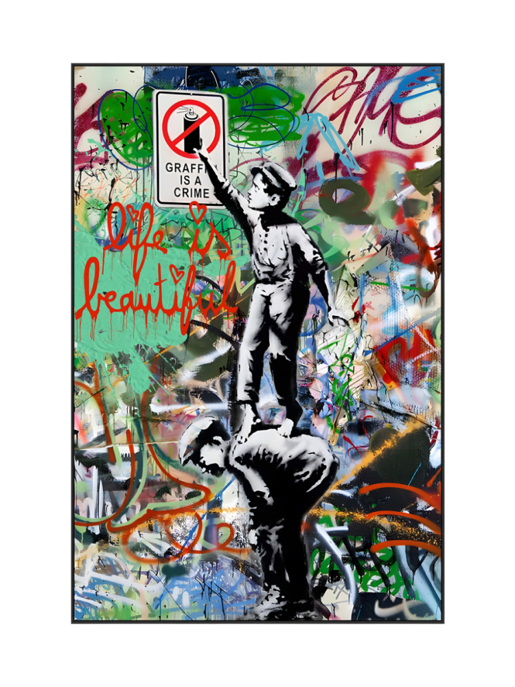 image LAND Gemälde Grafitty!  | Schubiger Möbel
