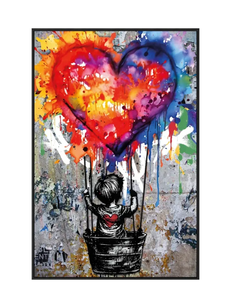 image LAND Gemälde Love Balloon  | Schubiger Möbel
