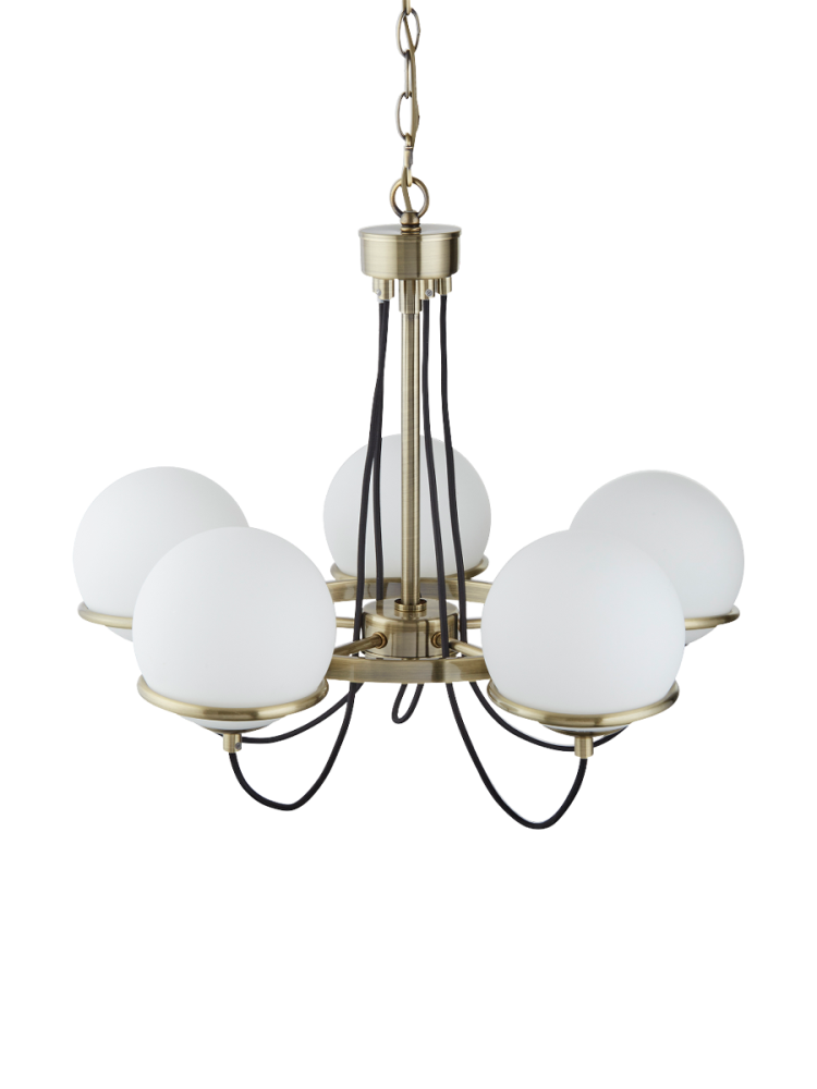 Design Pendellampe „Sphere“ 5-Flammig Searchlight