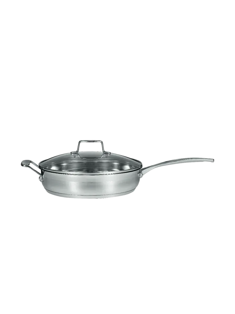 Premium Schmorpfanne „Impact“ inkl. Deckel Silber SCANPAN