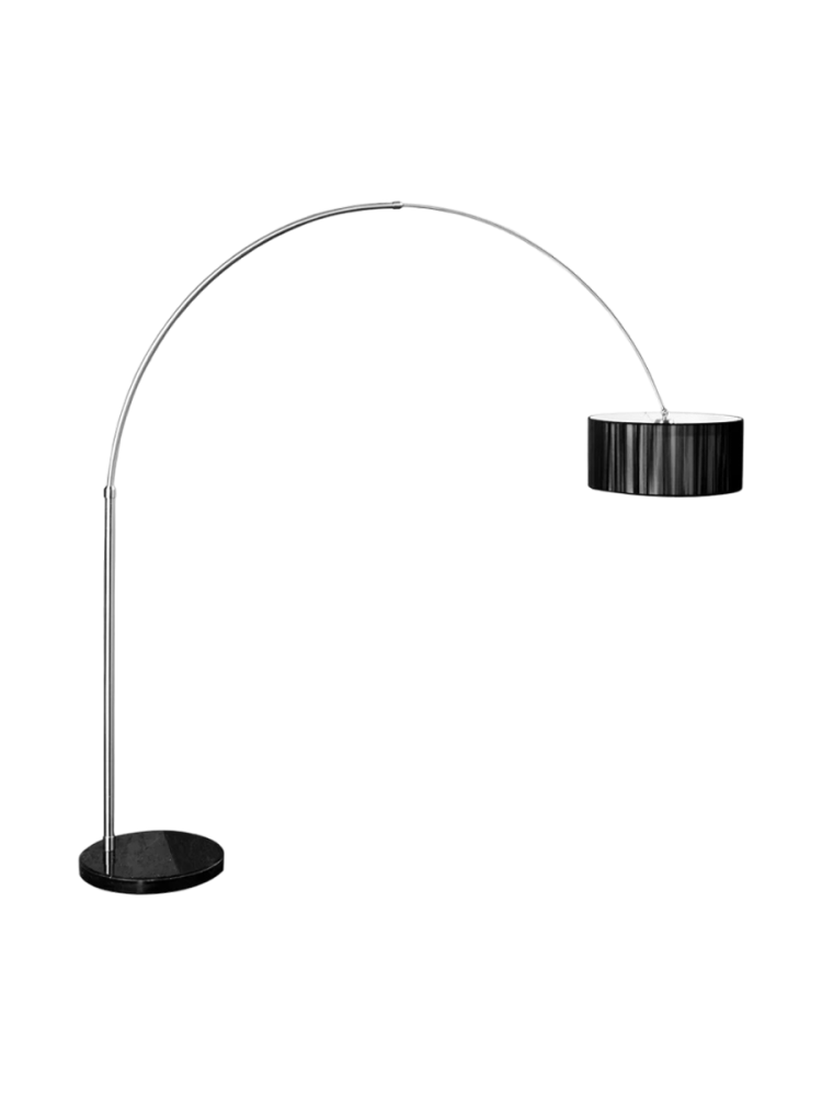 Design-Bogenlampe „Extenso“ mit Marmorsockel Invicta Interiors