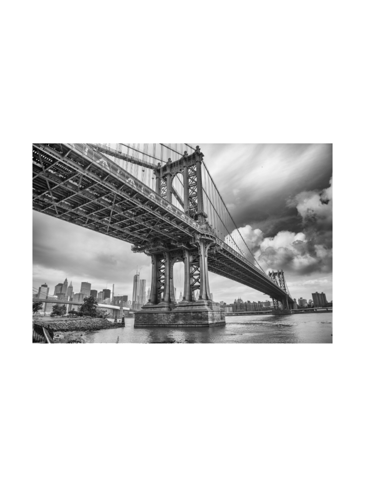 image LAND Digitaldruck auf Acrylglas Manhatten Bridge  | Schubiger Möbel
