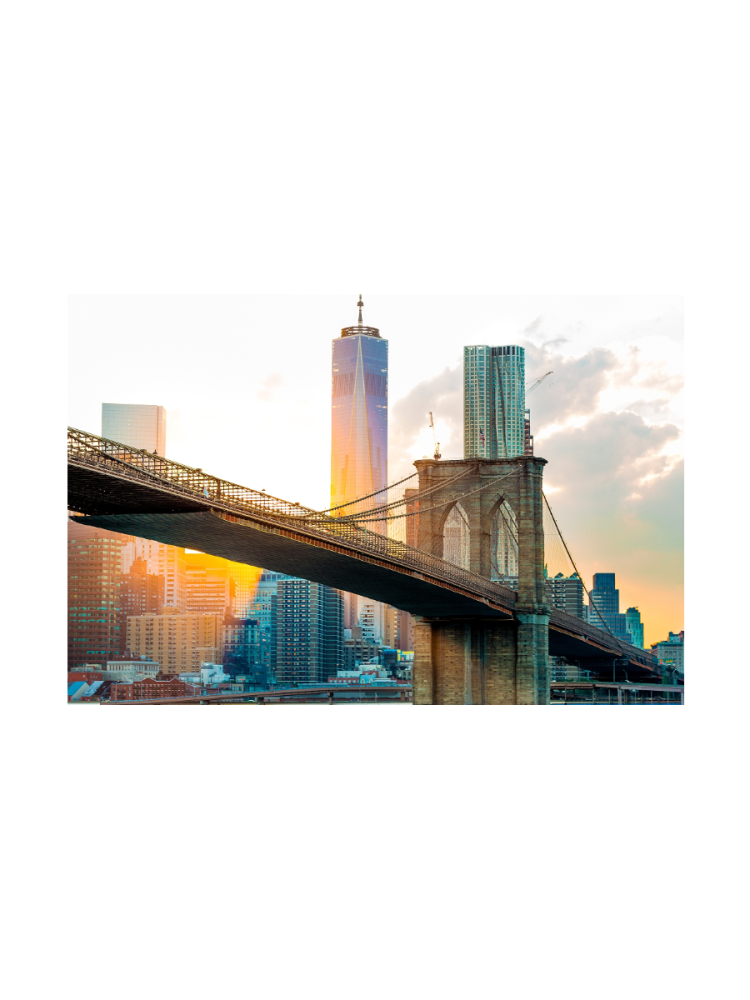 image LAND Digitaldruck auf Acrylglas Brooklyn Bridge 2  | Schubiger Möbel