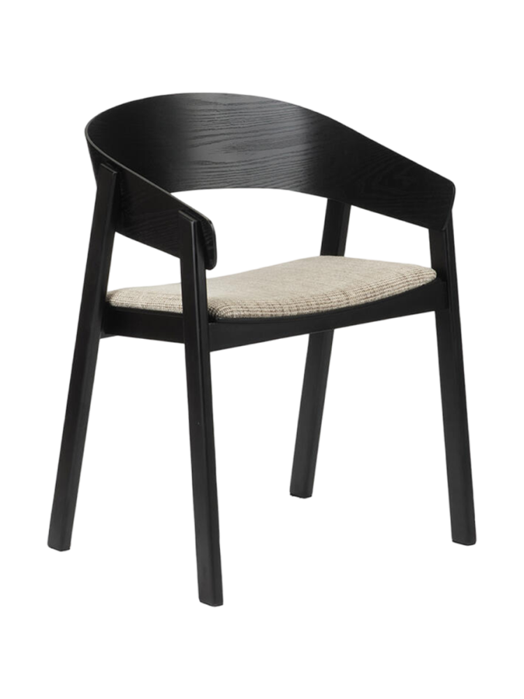 Massivholz Design Esszimmerstuhl „Edo“ Global Interiors