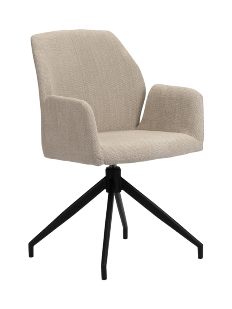 Drehbarer Design Stuhl „Storm“ mit Armlehnen Global Interiors