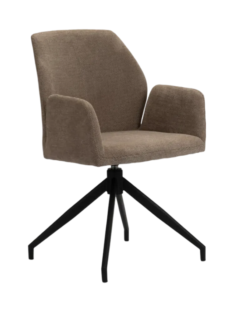 Drehbarer Design Stuhl „Storm“ mit Armlehnen Global Interiors