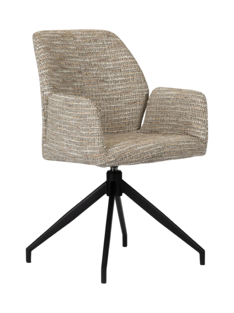 Drehbarer Design Stuhl „Storm“ mit Armlehnen Global Interiors