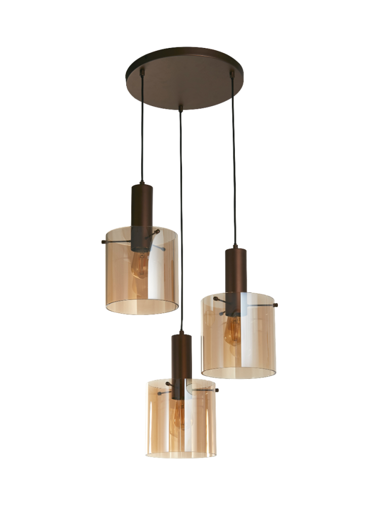 Multi-Drop Design Pendellampe „Sweden“, 3-Flammig Searchlight