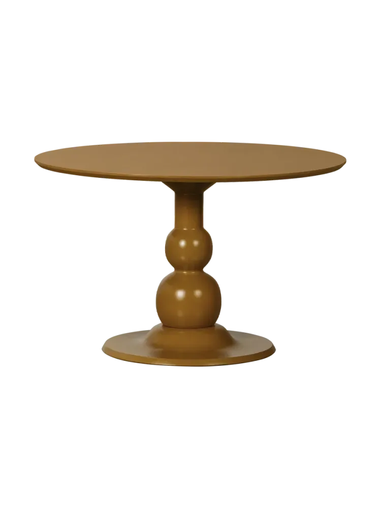 Runder Massivholz Design Esstisch „Blanco“ - Ø 120 cm De Eekhoorn