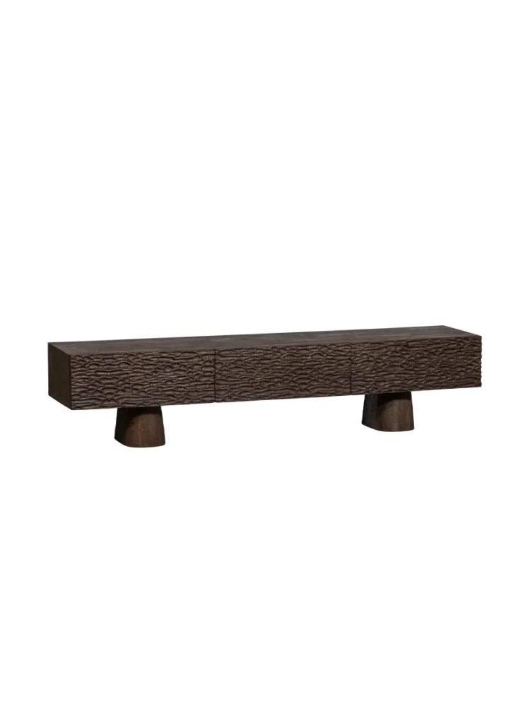 Massives Design Lowboard „Crumble“ De Eekhoorn