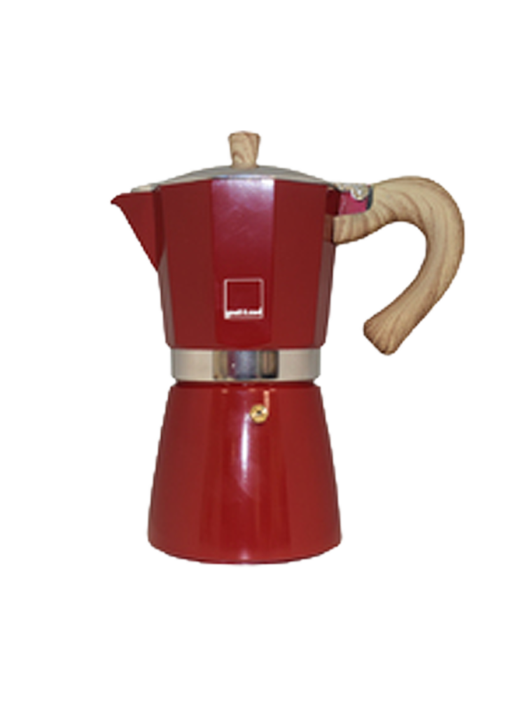 Design Espressokocher „Venecia“ - Rot gnali & zani