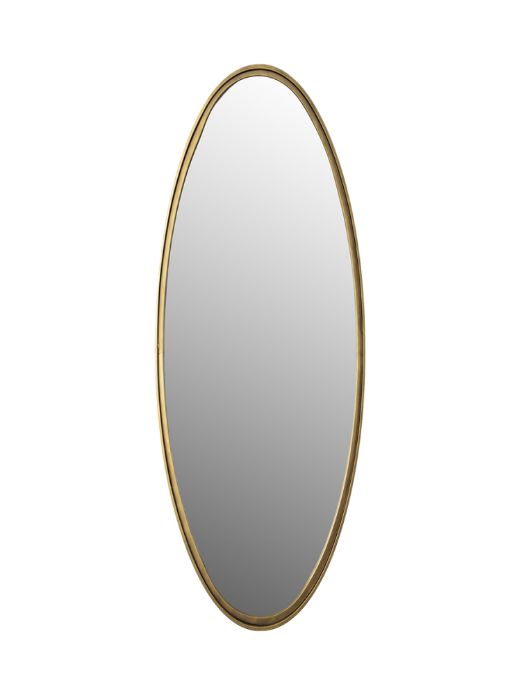 Ovaler Design Wandspiegel „Matz“, verschiedene Grössen White Label by Bloomingloft