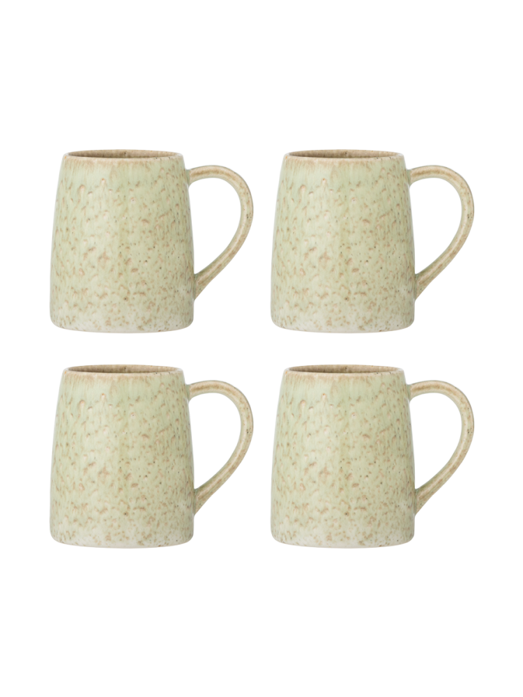 Handgefertigter Becher „Winnie“, 4er-Set Bloomingville