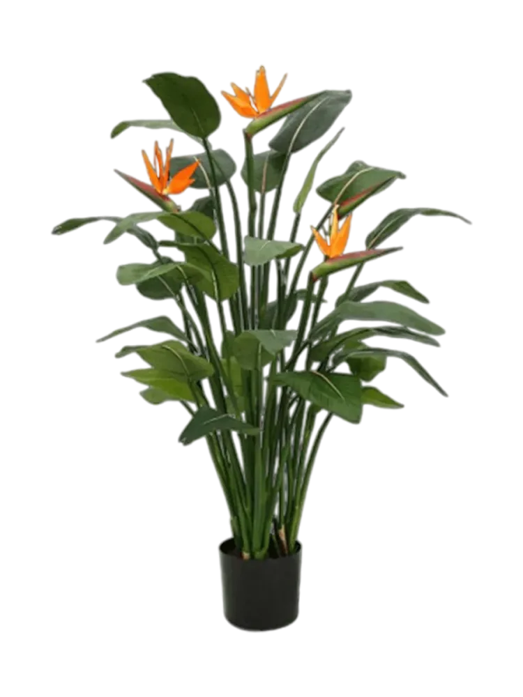 Lebensechte Kunstpflanze „Strelitzia Nicolai deluxe“, Ø 110 x 140 cm Baq Design