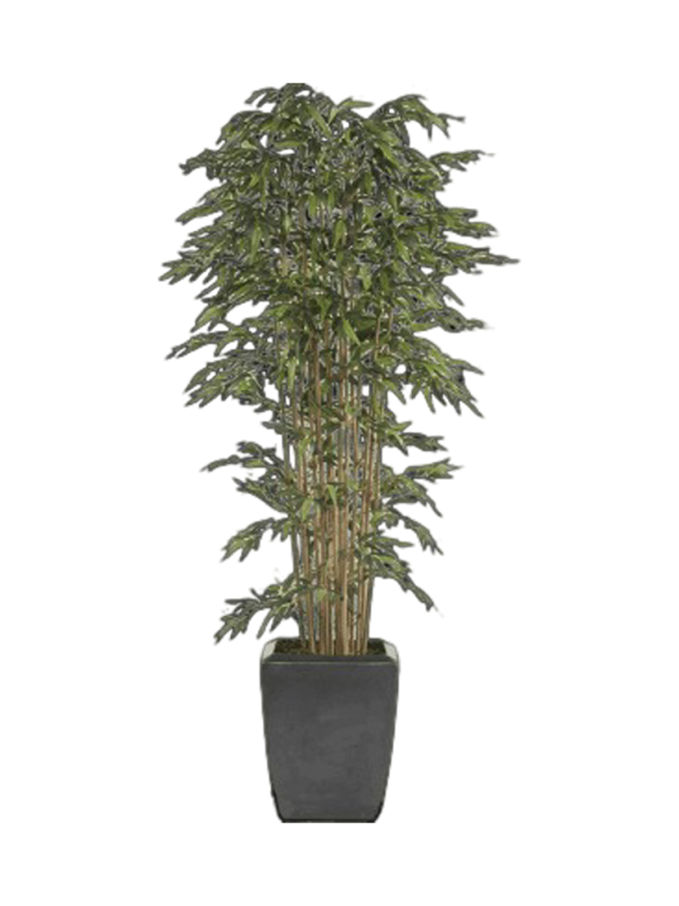 Lebensechte Kunstpflanze „Bamboo Bush“, Ø 50 x 175 cm Baq Design