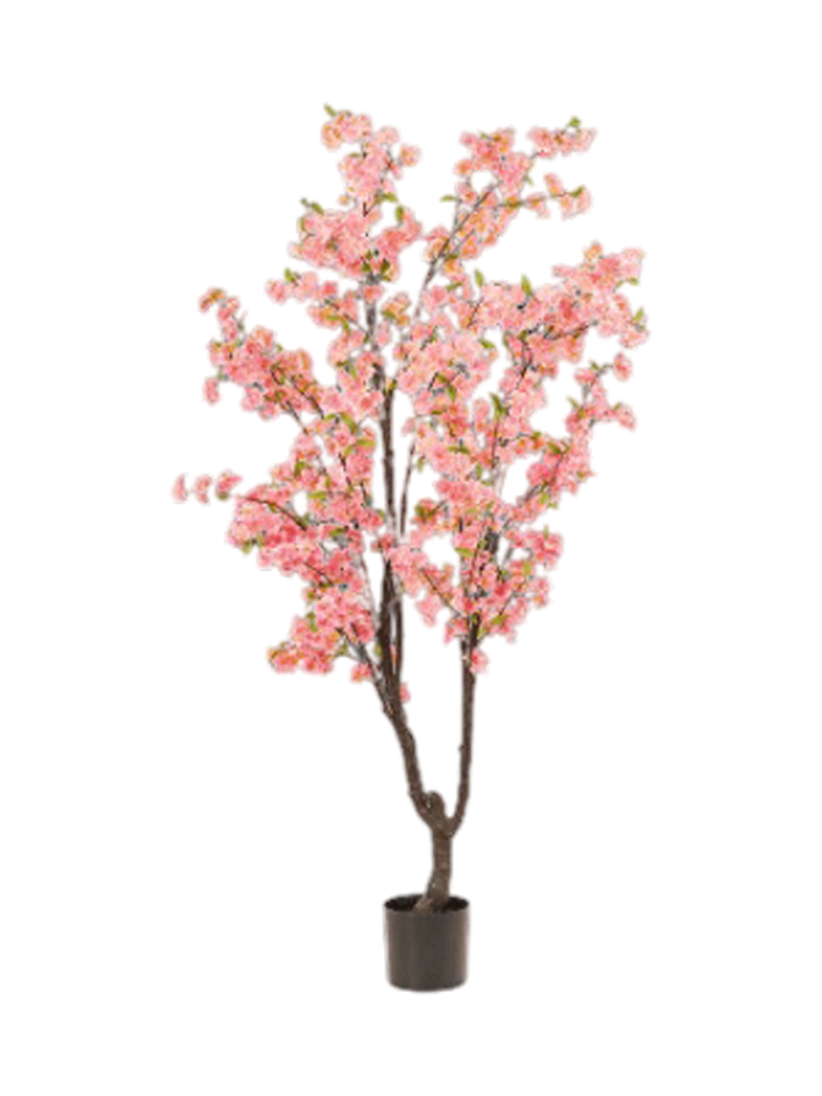 Lebensechte Kunstpflanze „Cherry Blossom Tree Pink“, verschiedene Grössen Baq Design