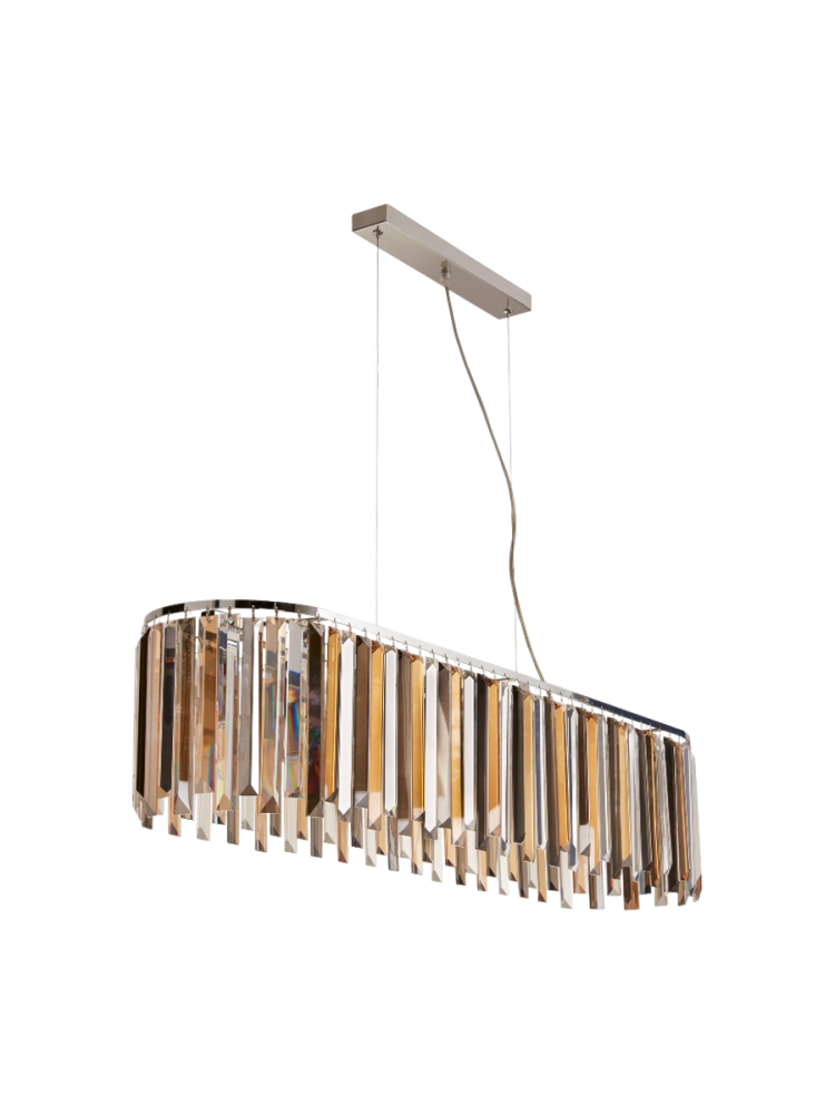 Luxuriöse, dimmbare Pendelleuchte „Clarissa“ - 8-flammig Searchlight