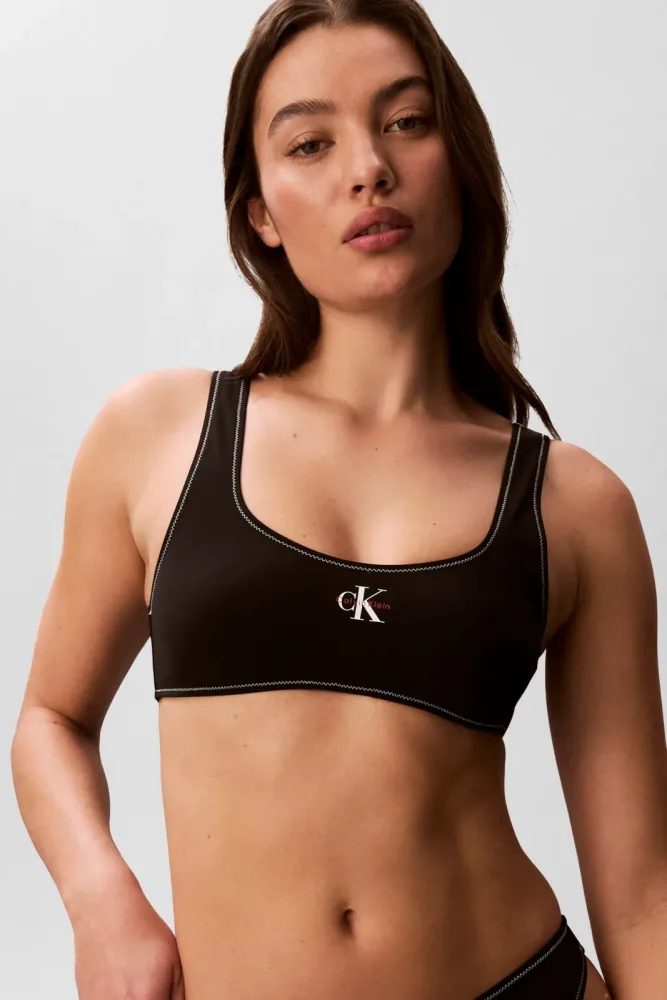 Calvin Klein Swimwear Bustier-Bikini-Top Körpernahe Passform