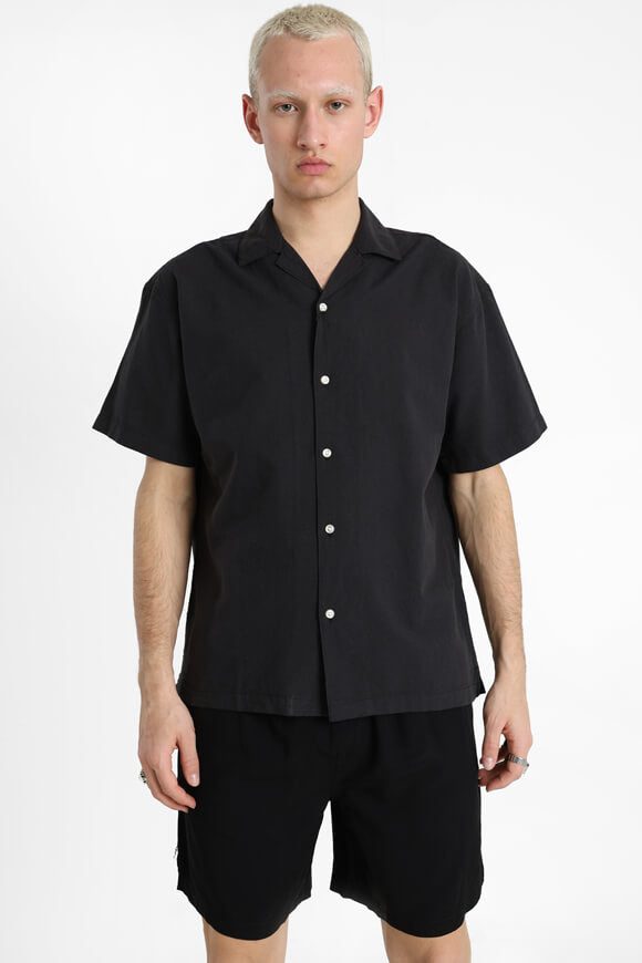 Jack & Jones - Hemd, kurzarm, für Herren, Black, Größe S