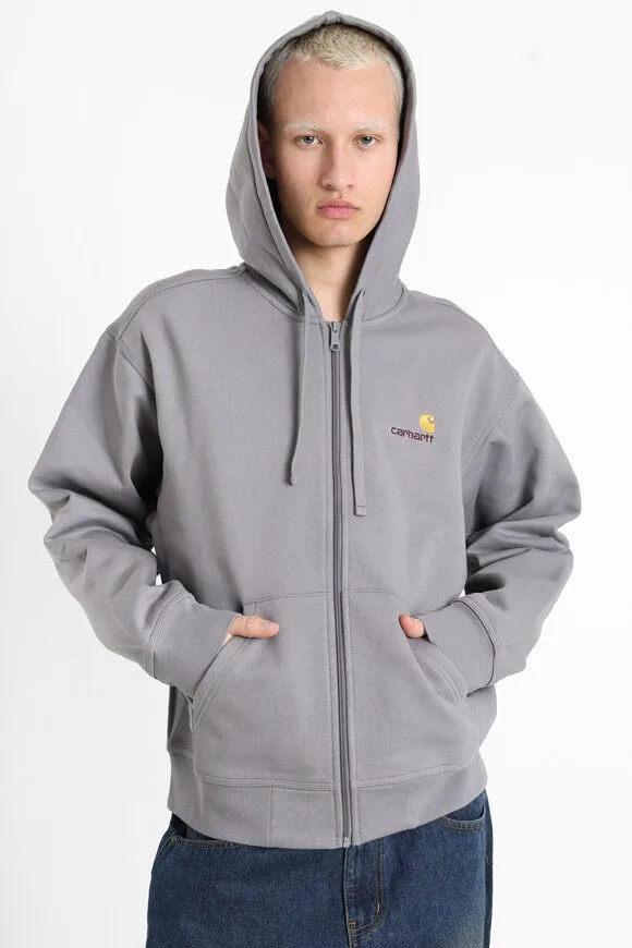Carhartt WIP American Script Oversize Kapuzensweatjacke - Yosemite S Herren