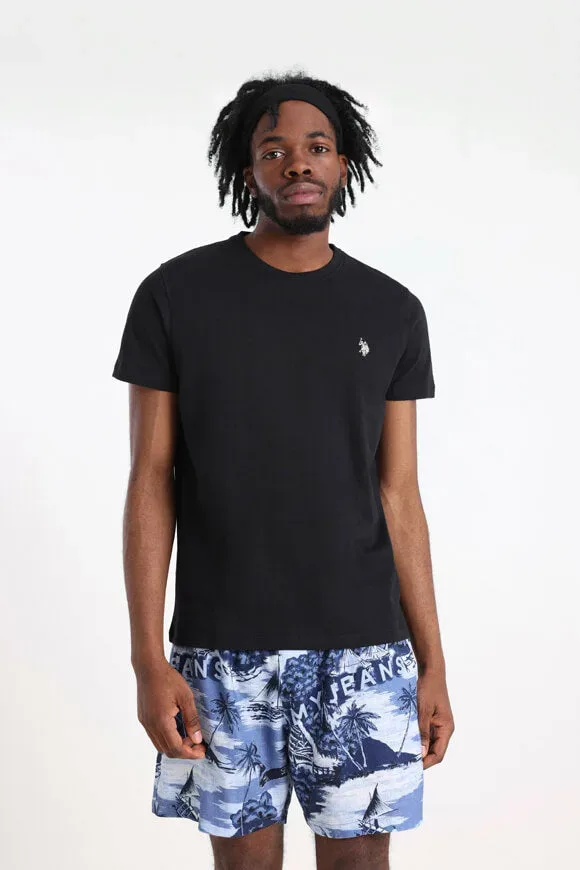U.S. Polo Assn. Mick T-Shirt - Black L Herren