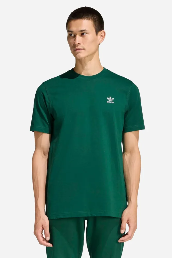 Adidas Originals Trefoil Essentials T-Shirt - Collegiate Green M Herren