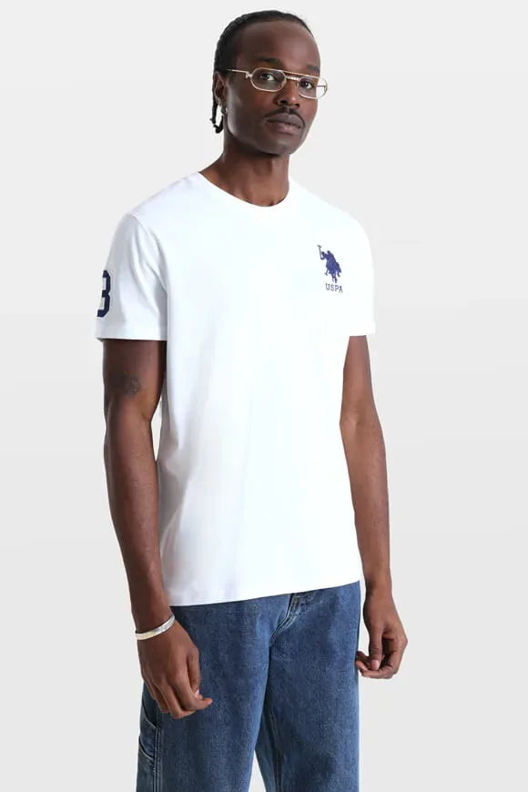 U.S. Polo Assn. T-Shirt - White M Herren