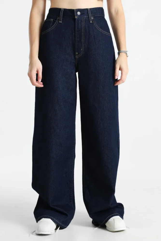 Levi's Cinch Baggy Fit Jeans L31 - Reign Of The Rinse 26/31 Damen
