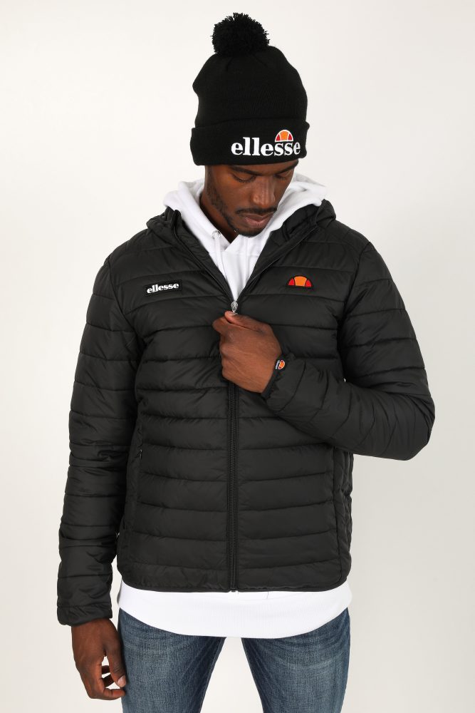 Ellesse Leichte Gesteppte Jacke - Schwarz S Herren