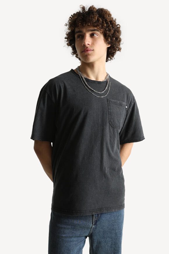 Redefined Rebel RRMARSHALL T-Shirt - Used Black L Herren