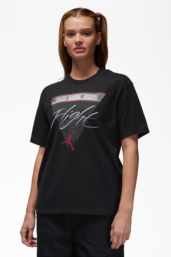 Jordan Flight Heritage Oversize T-Shirt - Black XS Damen