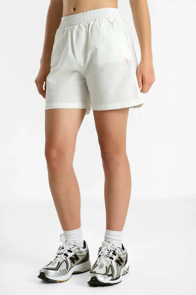 U.S. Polo Assn. Noor Leinenshorts - Offwhite 14 Kids