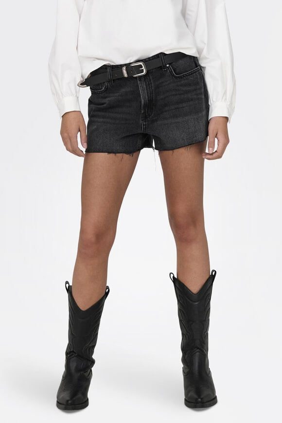 Only Jeansshorts - Washed Black XS Damen