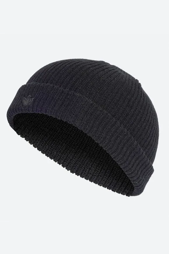 Adidas Originals Adicolor Short Fisherman Beanie - Black M/L