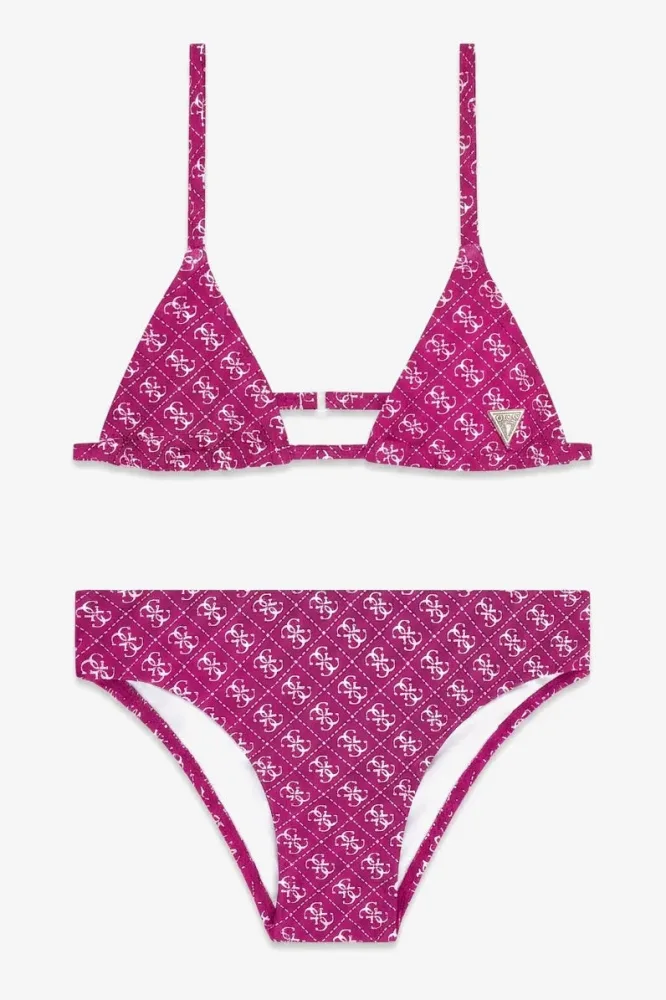 Guess Triangel Bikini - Fuchsia 12 Kids