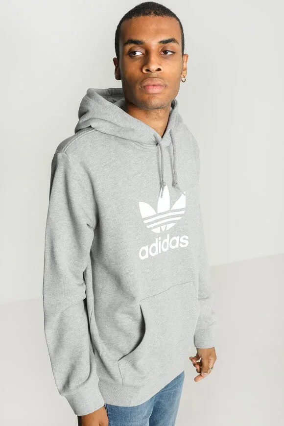 Adidas Originals Kapuzensweatshirt - Hellgrau meliert S Herren