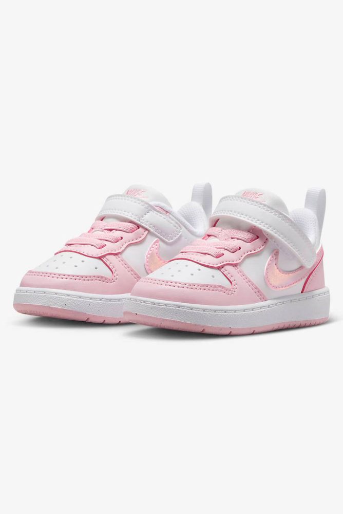 Nike Court Borough Recraft Baby Sneaker - Pink Foam + White EU17