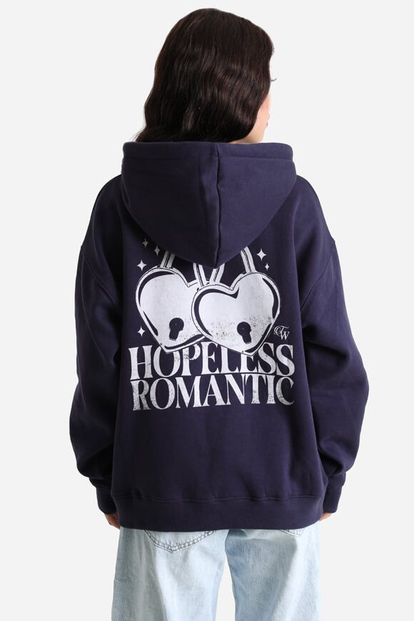 Tally Weijl Oversize Kapuzensweatshirt - Navy S Damen